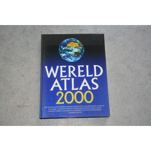 184. Boek: Wereldatlas 2000 - verzending inbegrepen