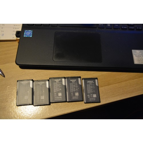 406. lot batterij voor Nokia BL-5C verzending inbegrepen