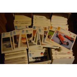 412. grote verzameling oude autokaarten edito-service verzend inbegrepen