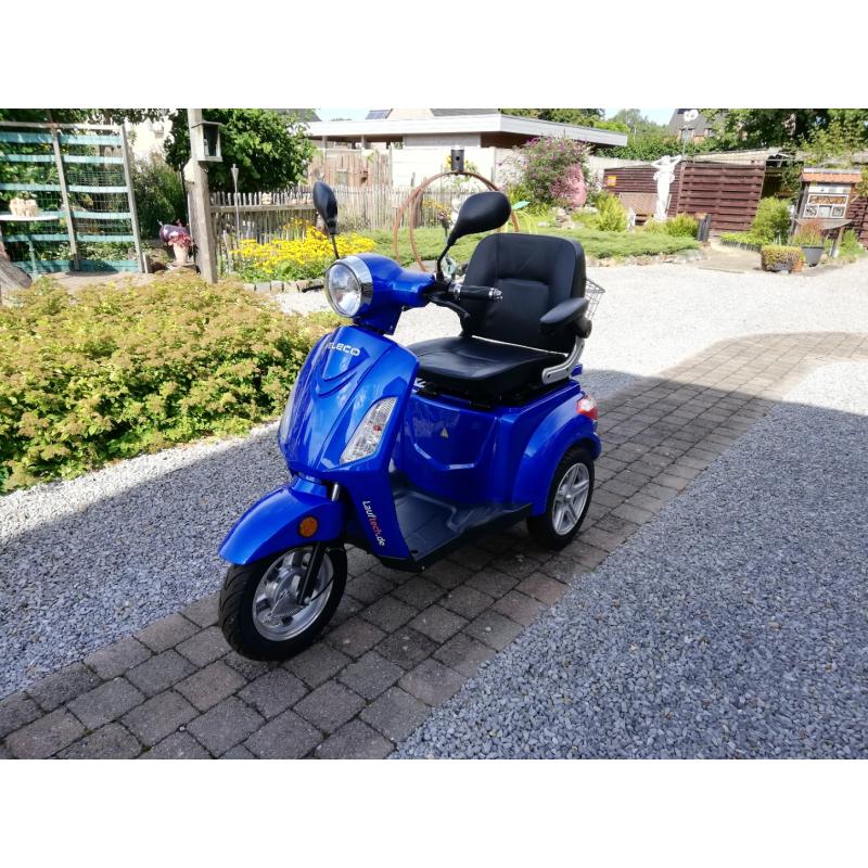elektrische scooter op 3 wielen van het merk Lauftech