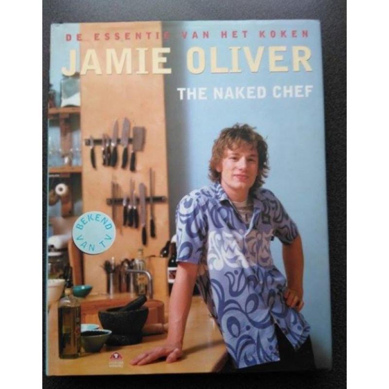 boek 'THE NAKED CHEF' van Jamie Oliver