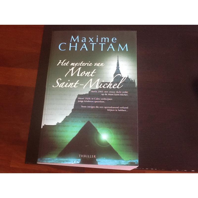 Maxime Chattam Het mysterie van Mont Saint Michel