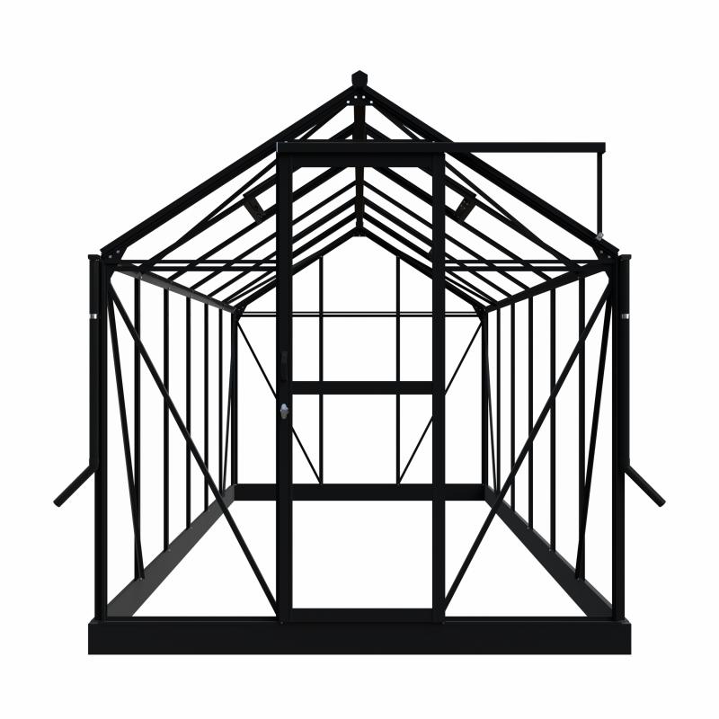 Tuinkas Mary IV zwart VG 3mm