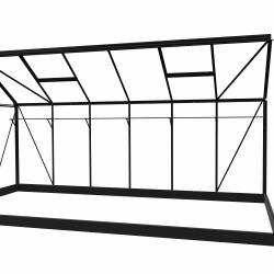 Tuinkas Mary IV zwart VG 3mm