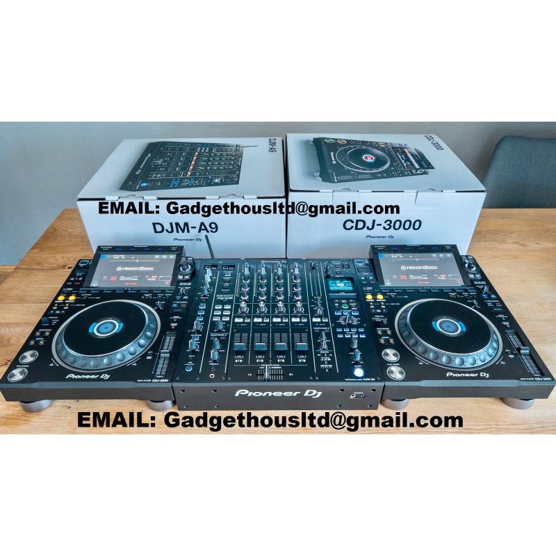 Pioneer DJM-A9 DJ-Mixer / Pioneer CDJ-3000 Multi-Player / Pioneer DJM-V10-LF DJ-Mixer / Pioneer DJM-S11 DJ-Mixer /  Pioneer CDJ-2000NXS2 Multi-Player / Pioneer DJM-900NXS2  DJ-Mixer / Pioneer CDJ-Tour1 / Pioneer DJM-TOUR1