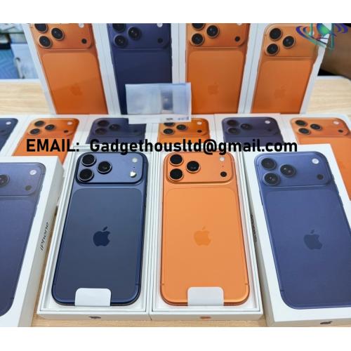 Apple iPhone 17 Pro 256GB = 680 EUR, iPhone 17 Pro Max 256GB = 770 EUR,  Apple iPhone Air 256GB = 580 EUR,  Apple iPhone 17  256GB = 500 EUR, Apple iPhone 16 Pro 128GB = 500 EUR , iPhone 16 Pro Max 256GB = 570 EUR, iPhone 16 128GB = 400 EUR , iPhone 16 Pl
