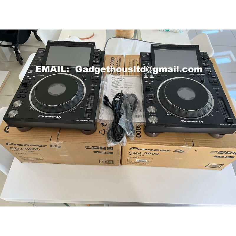 Te koop Pioneer DJ CDJ-3000-W / Pioneer DJM-A9 DJ Mixer / Pioneer CDJ-Tour1/ Pioneer CDJ-2000NXS2 / Pioneer DDJ RZX DJ Controller/ Pioneer DJ OPUS-QUAD DJ-systeem