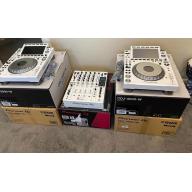 Pioneer CDJ-3000 Multi-Player /  AlphaTheta Euphonia Rotary Mixer / Pioneer DJM-A9 DJ Mixer / Pioneer DJ DJM-V10-LF DJ Mixer / Pioneer DJM-S11 DJ-Mixer / Pioneer CDJ-2000NXS2 / Pioneer DJM-900NXS2 / Pioneer CDJ-Tour1 / Pioneer DJM-TOUR1