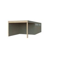 Houten garage 7211 EXT 300 IMP: 810X 30x216 cm