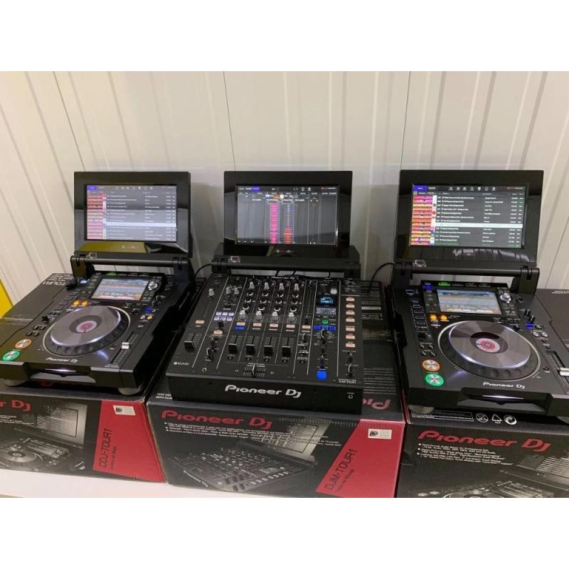 Koop Pioneer DJ 2x Pioneer Cdj-2000Nxs2W +1x Djm-900Nxs2W + Hdj-2000 Mk2 + Rmx-1000-W / 2x Pioneer cdj-tour1 +1xPioneer djm-tour1-dj-pakket