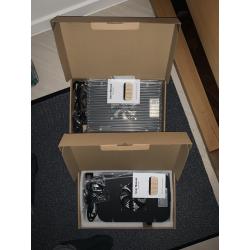 2 stuks FECIDA CR 600 LED-groei/kweeklampen met hangsysteem.