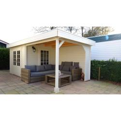 Tuinhuis-Blokhut 3031 Z: 576 x 300 x 263 cm (h)