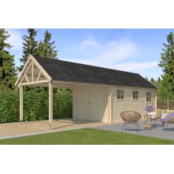 NIEUW HOUTEN GARAGE - CARPORT 3611EXT