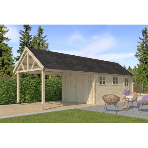 NIEUW HOUTEN GARAGE - CARPORT 3611EXT