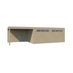 Houten garage 7211 EXT 300 IMP: 810X 30x216 cm