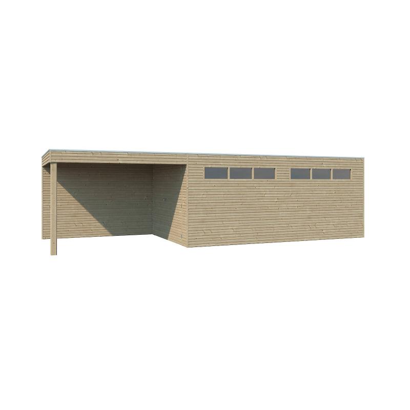 Houten garage 7211 EXT 300 IMP: 810X 30x216 cm