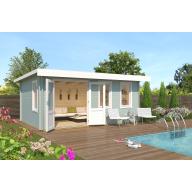 NIEUW Modern blokhut 44mm: Baruda 53