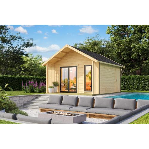 Tuinhuis-Blokhut Murano 1 Set: 390x410 cm