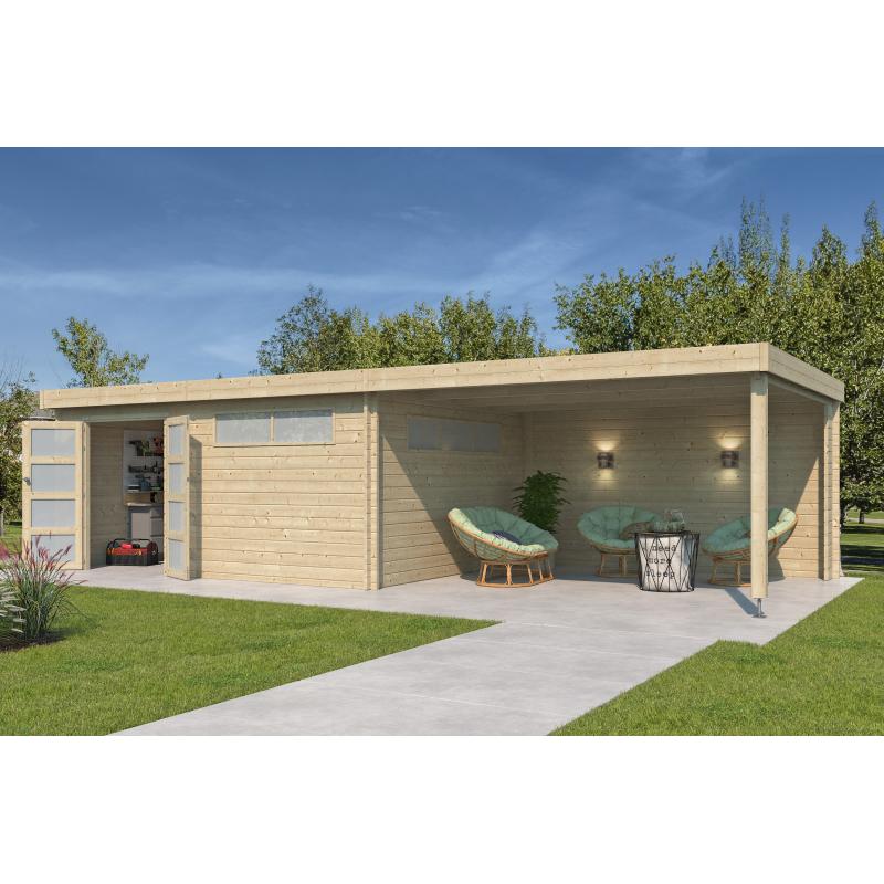 NIEUW MODERN BLOKHUT: 4602EXT400ISO