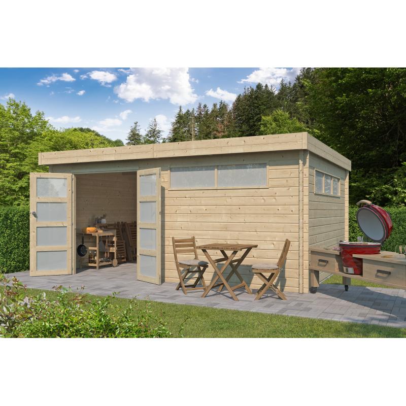 NIEUW  modern tuinhuis met isolatiedak 4602ISO