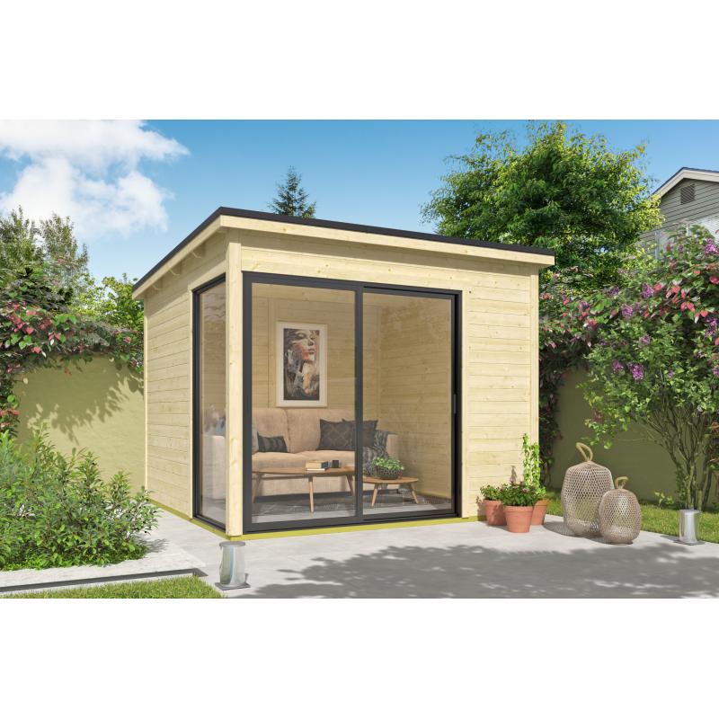 Blokhut Julia 295x295 Onbehandeld vuren