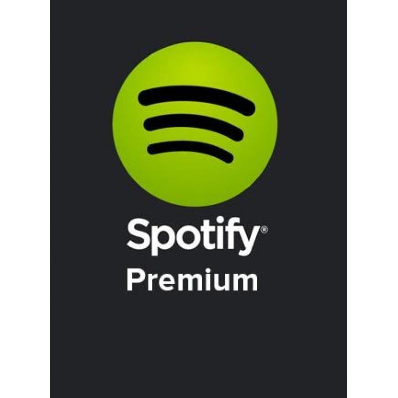 Spotify premium 12 maanden in familie abonnement 25 euro