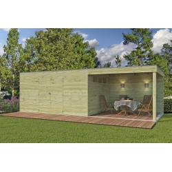 NIEUW Modern blokhut 7203EXT300