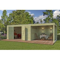 NIEUW Modern blokhut 7203EXT300