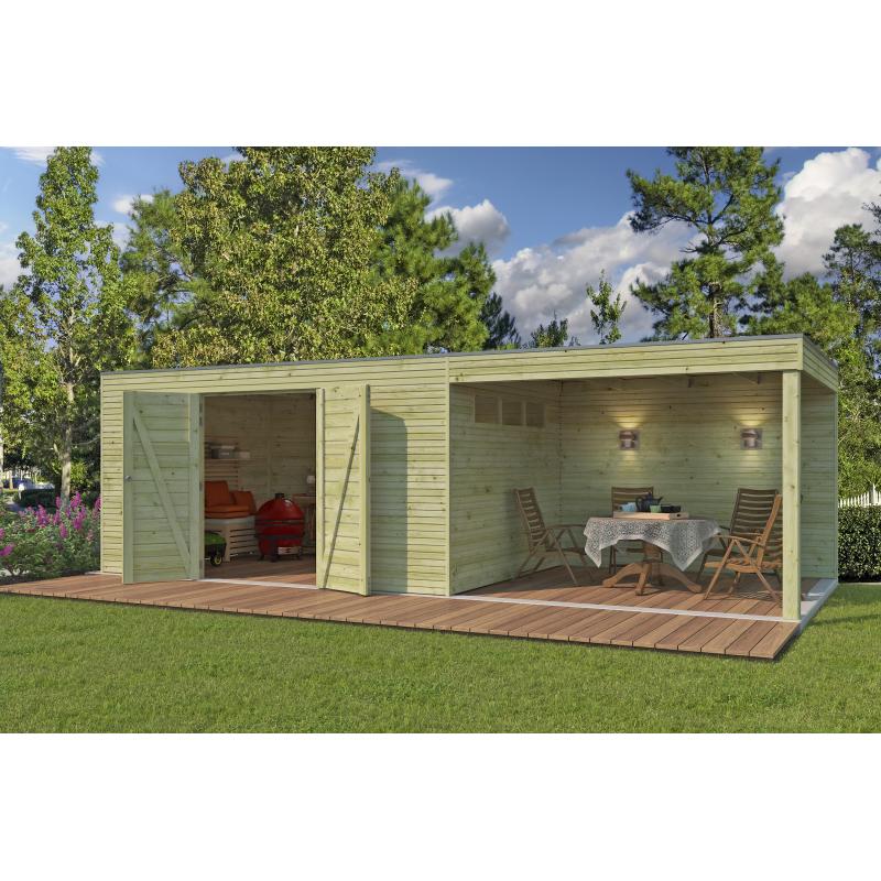 NIEUW Modern blokhut 7203EXT300