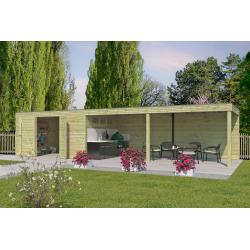 NIEUW MODEN TUINHUIS QUBE 7203EXT600