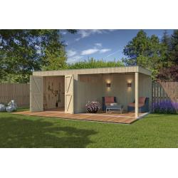 Nieuw modern houten tuinhuis 8312EXT300
