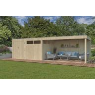 NIEUW Modern tuinhuis Qube 8313EXT400