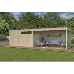NIEUW Modern tuinhuis Qube 8313EXT400