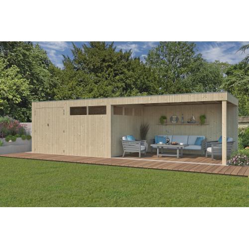 NIEUW Modern tuinhuis Qube 8313EXT400