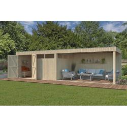 NIEUW Modern tuinhuis Qube 8313EXT400