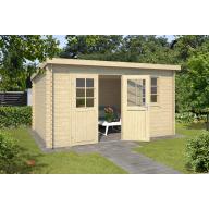 Blokhut Amira 380x230 Onbehandeld vuren