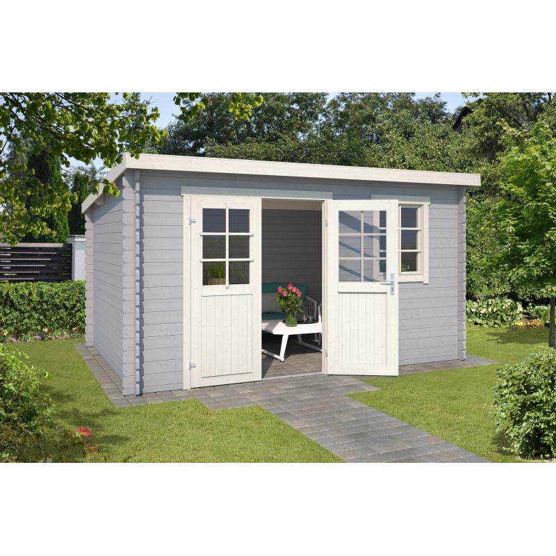 Blokhut Amira 380x230 Onbehandeld vuren