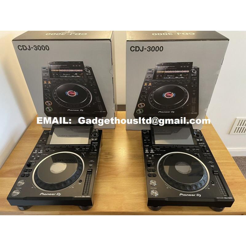 Pioneer DJM-A9 DJ-Mixer / Pioneer CDJ-3000 Multi-Player / Pioneer DJM-V10-LF DJ-Mixer / Pioneer DJM-S11 DJ-Mixer /  Pioneer CDJ-2000NXS2 Multi-Player / Pioneer DJM-900NXS2  DJ-Mixer / Pioneer CDJ-Tour1 / Pioneer DJM-TOUR1