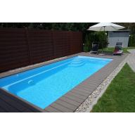 Zomer-actie model Cypr 5.4 * 3 * 1.5m GRATIS solar-Rolluik!