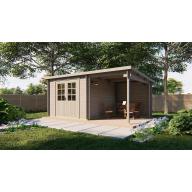 Blokhut - Tuinhuis Dora | 28 mm | vuren onbehandeld