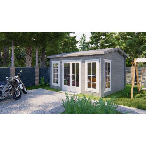 Blokhut - Tuinhuis Arne | 28 mm | vuren onbehandeld