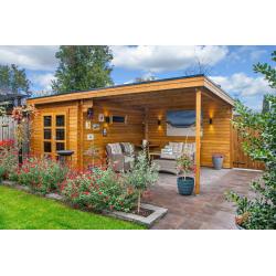 Blokhut - Tuinhuis Diederick | 28 mm | vuren onbehandeld