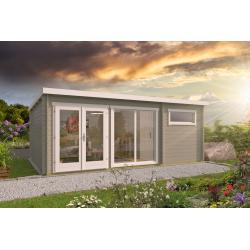 Blokhut - Tuinhuis Flow 2.0 | 40 mm | vuren onbehandeld