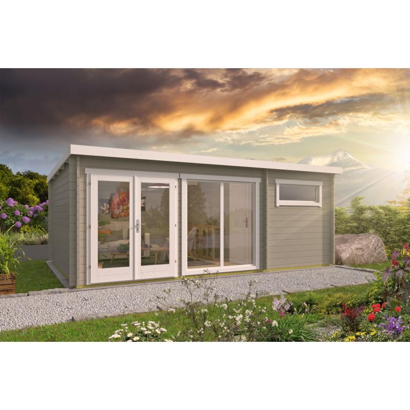 Blokhut - Tuinhuis Flow 2.0 | 40 mm | vuren onbehandeld