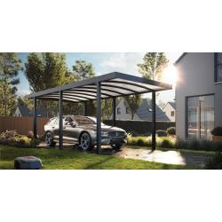 Aluminium LUMO carport 555x293x248 cm. ---VERLAAGDE PRIJS---