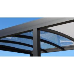 Aluminium LUMO carport 555x293x248 cm. ---VERLAAGDE PRIJS---