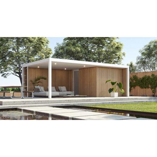 Strak tuinhuis MALUWI -Aluminium in diverse standaard maten