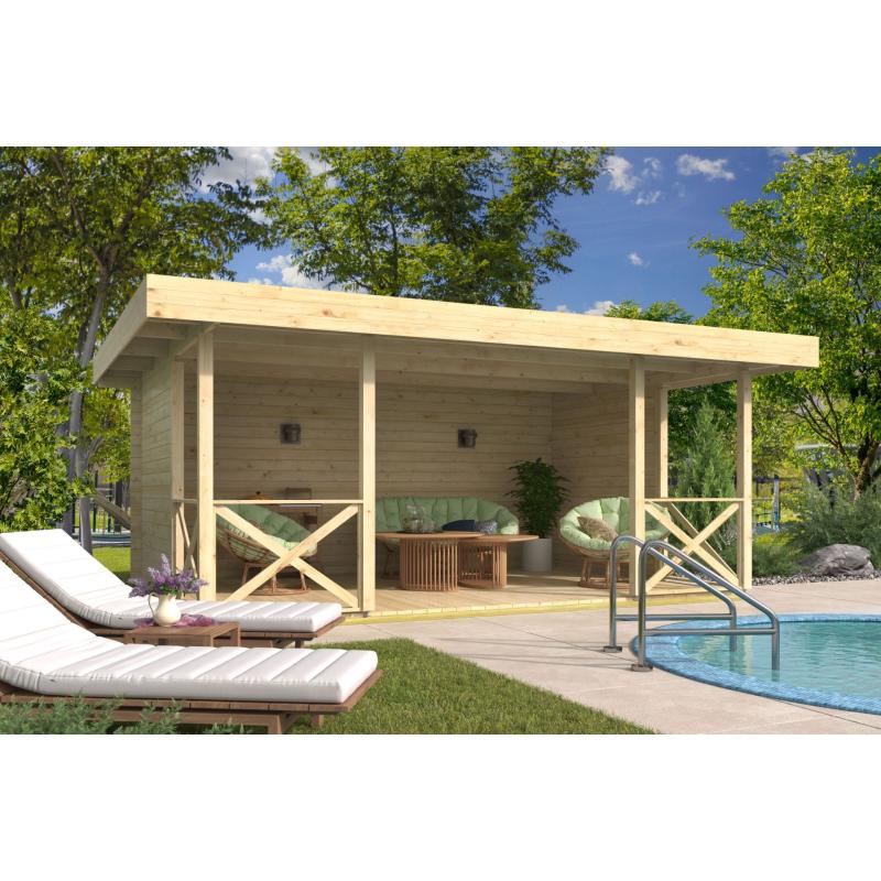 Blokhutprieel Konstantin | 40 mm | vuren onbehandeld