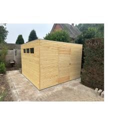 Nieuw modern tuinhuis Qube 7202