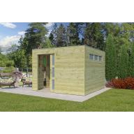 Tuinhuis Qube BS 300x300x216 cm